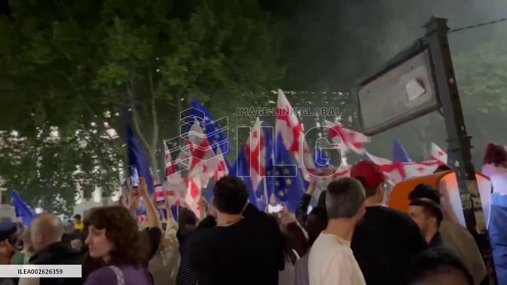 Georgia: Thousands Join “March For Europe” Rally Against Foreign Agent Bill In Tbilisi 2