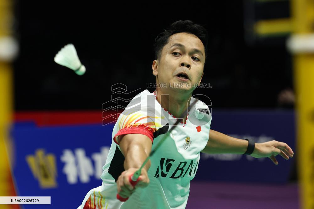 (SP)CHINA-CHENGDU-BADMINTON-THOMAS CUP-IINDONESIA VS THAILAND(CN)