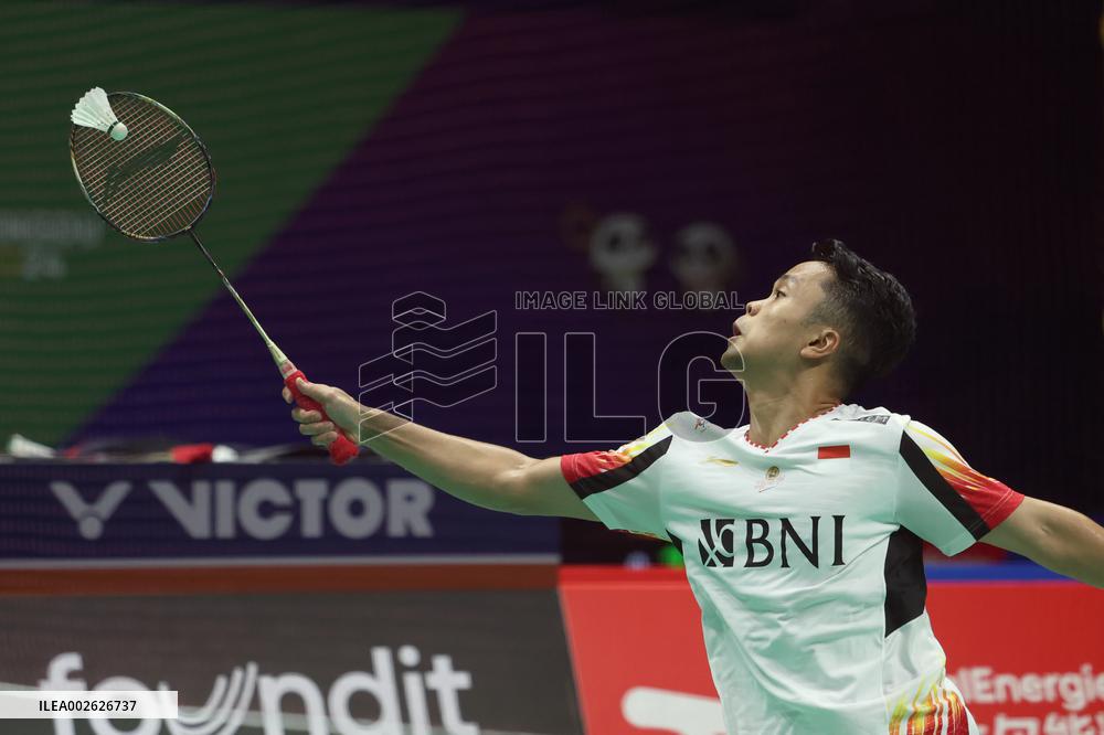 (SP)CHINA-CHENGDU-BADMINTON-THOMAS CUP-IINDONESIA VS THAILAND(CN)