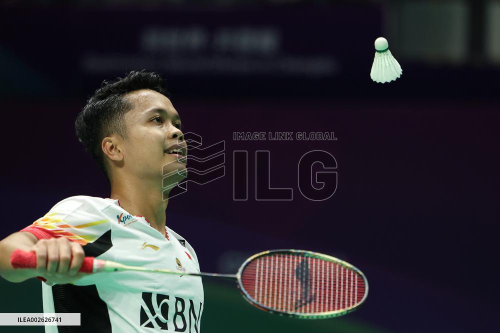 (SP)CHINA-CHENGDU-BADMINTON-THOMAS CUP-IINDONESIA VS THAILAND(CN)