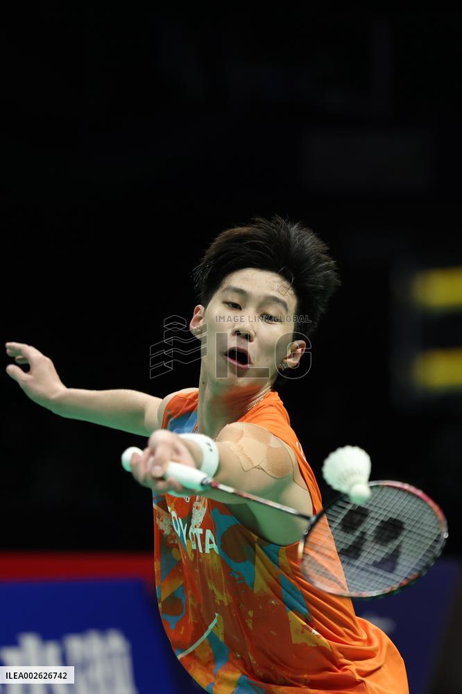 (SP)CHINA-CHENGDU-BADMINTON-THOMAS CUP-IINDONESIA VS THAILAND(CN)
