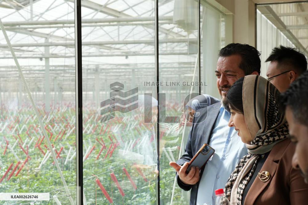 CHINA-NINGXIA-IRAQI OFFICIALS-SMART AGRICULTURE-SEMINAR (CN)