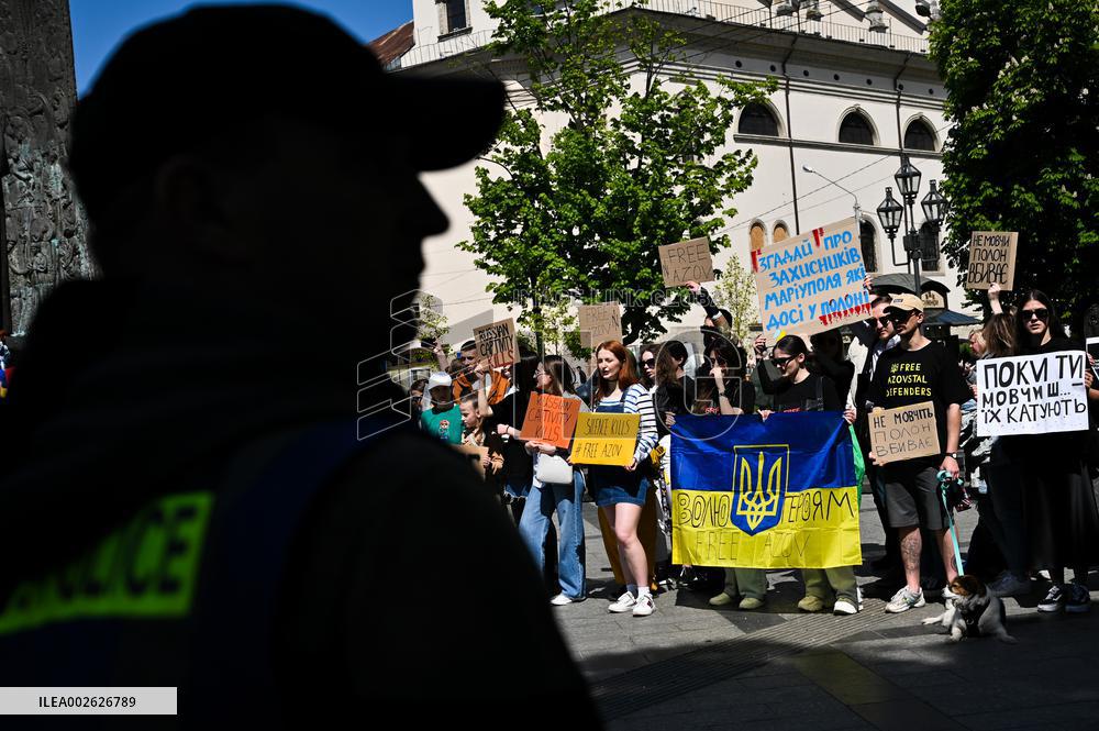 Action in support of POWs held in Lviv