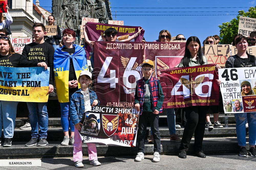 Action in support of POWs held in Lviv