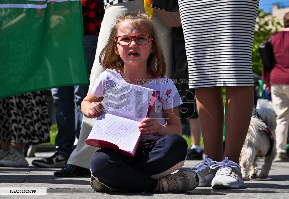 Action in support of POWs held in Lviv