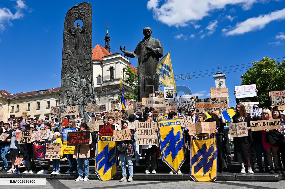Action in support of POWs held in Lviv