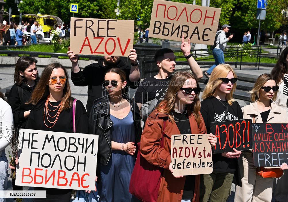 Action in support of POWs held in Lviv