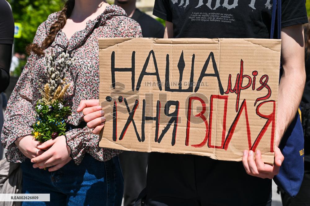 Action in support of POWs held in Lviv