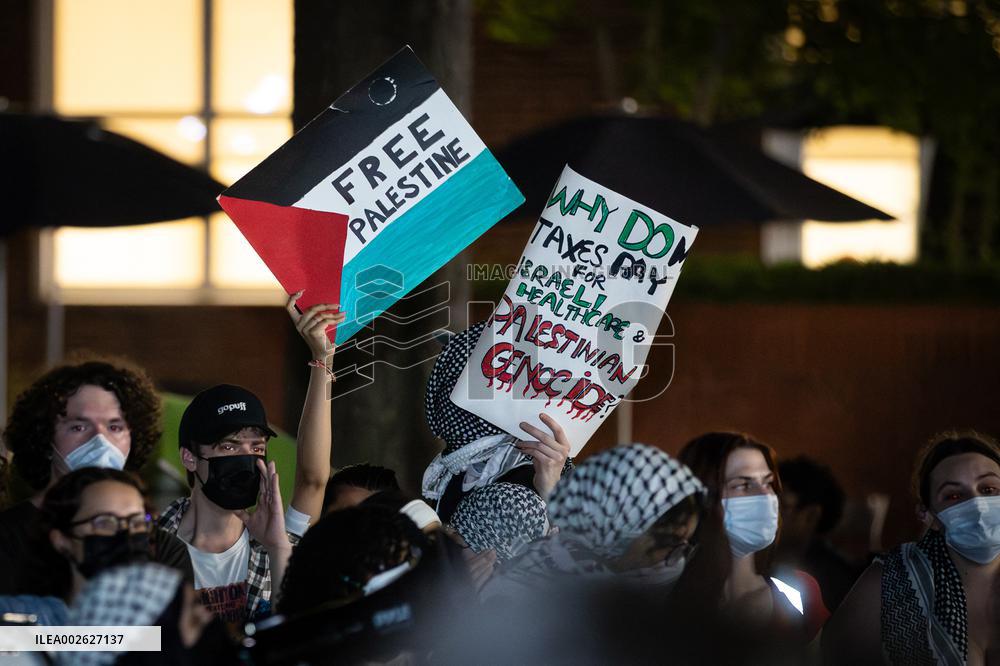 Tensions Rise At GW University - Washington