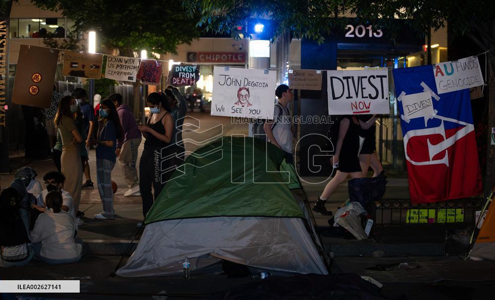 Tensions Rise At GW University - Washington