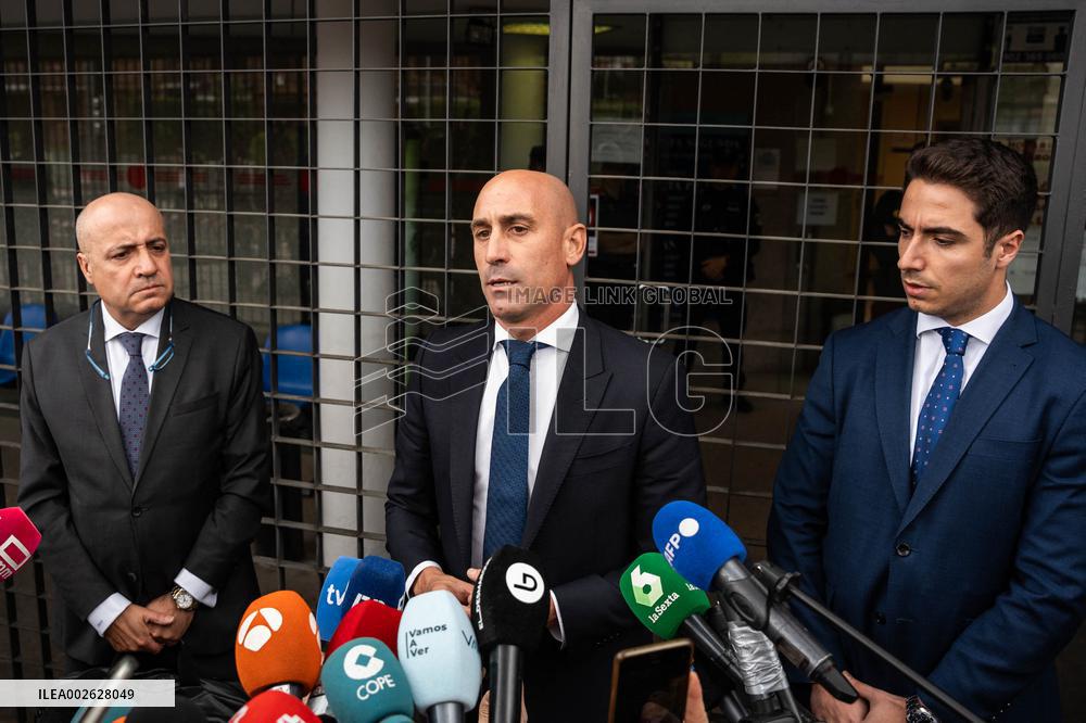 Luis Rubiales At The Court - Madrid