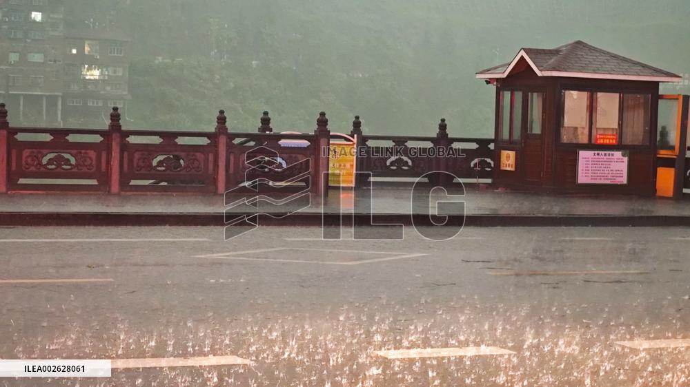 Rainstorm Hit Qiandongnan