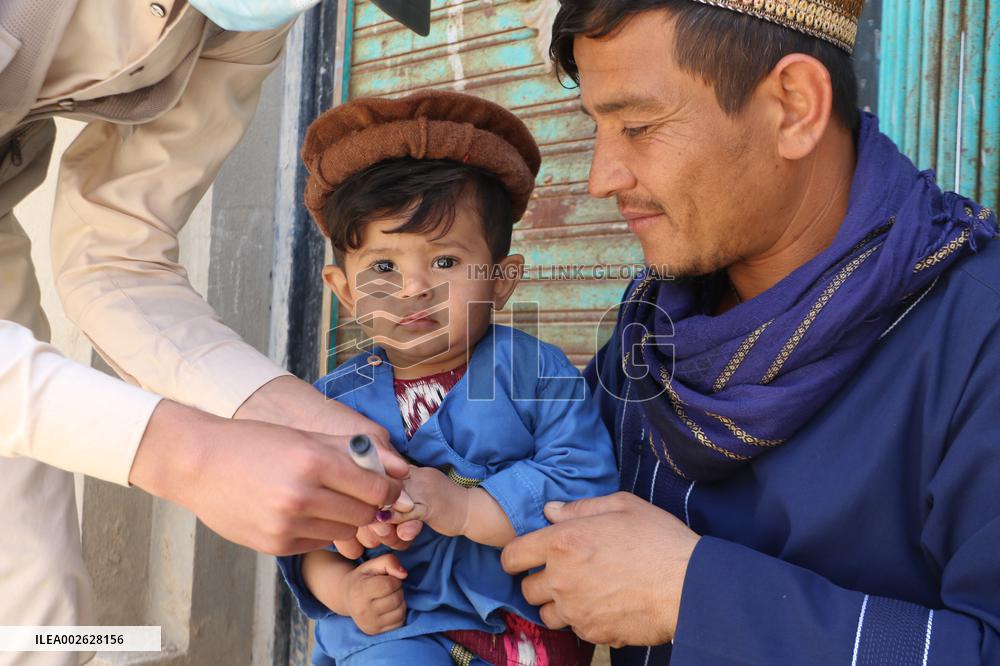 AFGHANISTAN-JAWZJAN-ANTI-POLIO-VACCINE