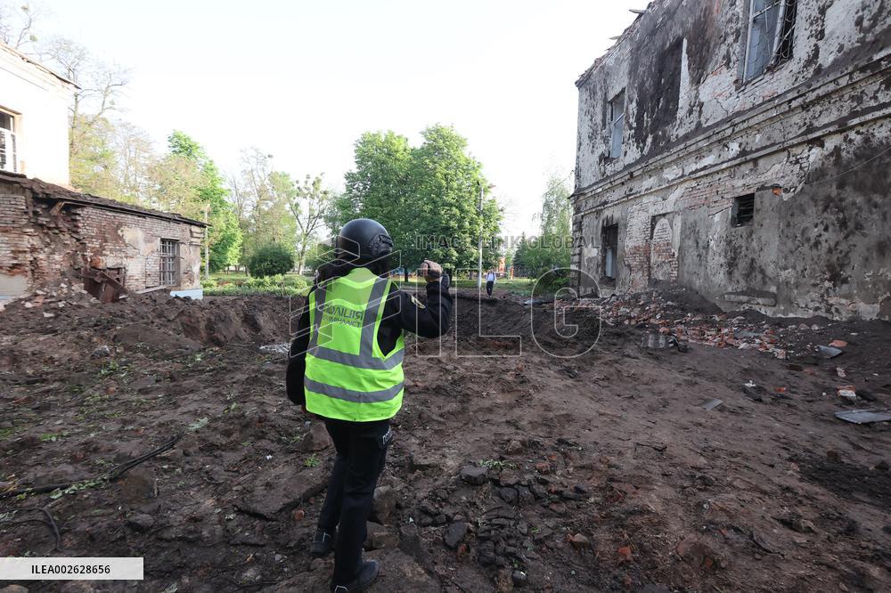 Russians hits psychiatric hospital in Kharkiv with S-300 missiles