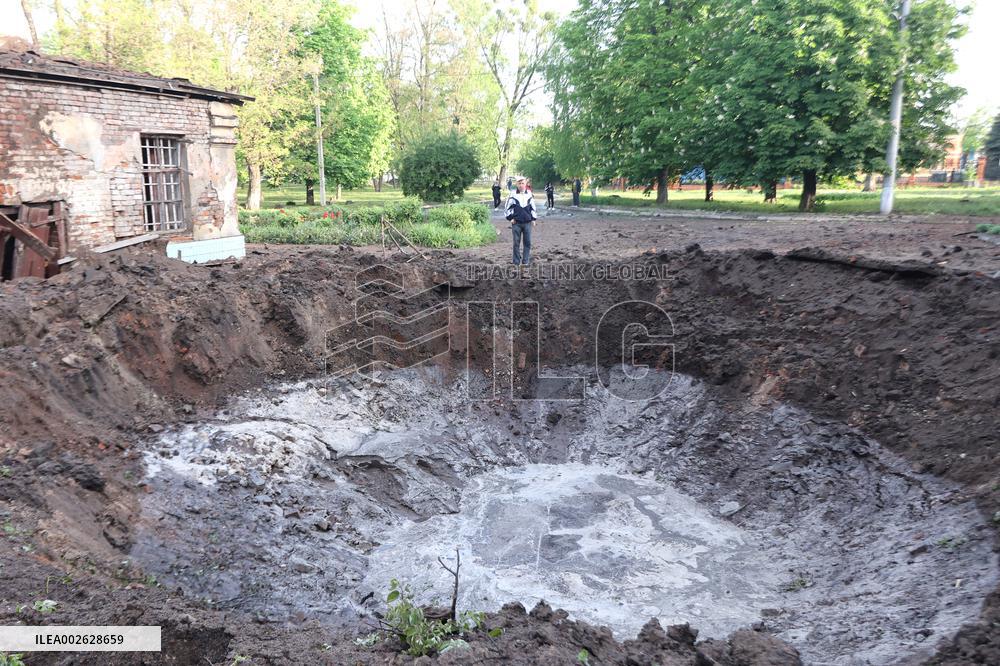 Russians hits psychiatric hospital in Kharkiv with S-300 missiles
