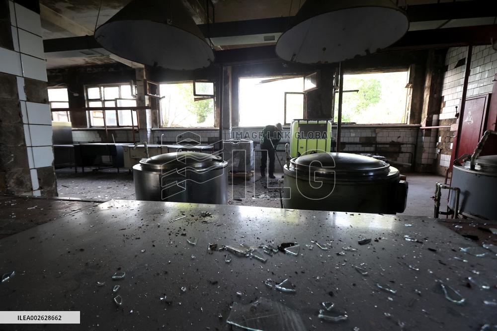 Russians hits psychiatric hospital in Kharkiv with S-300 missiles