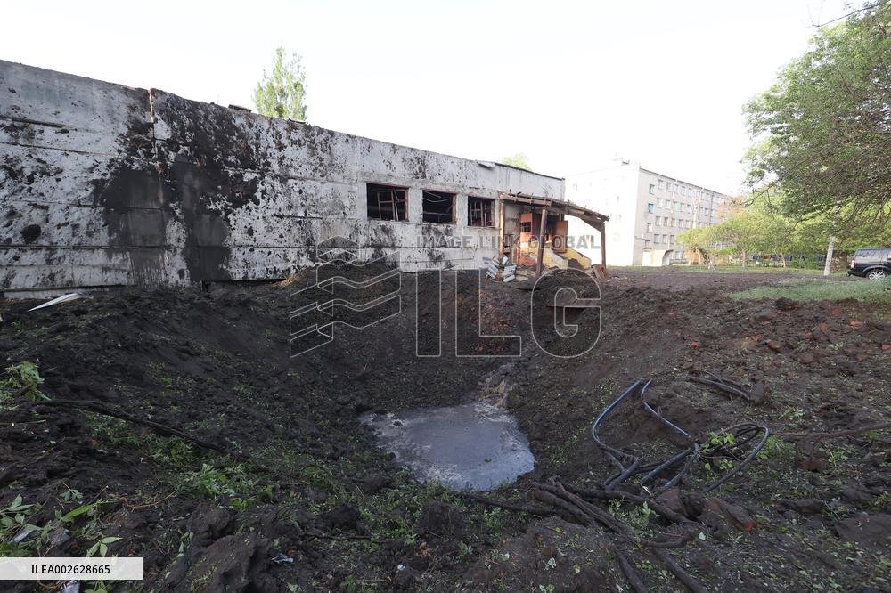 Russians hits psychiatric hospital in Kharkiv with S-300 missiles