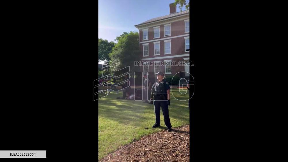 US: Police Arrest Over A Dozen ‘Gaza Solidarity Encampment’ Demonstrators At University Of Georgia