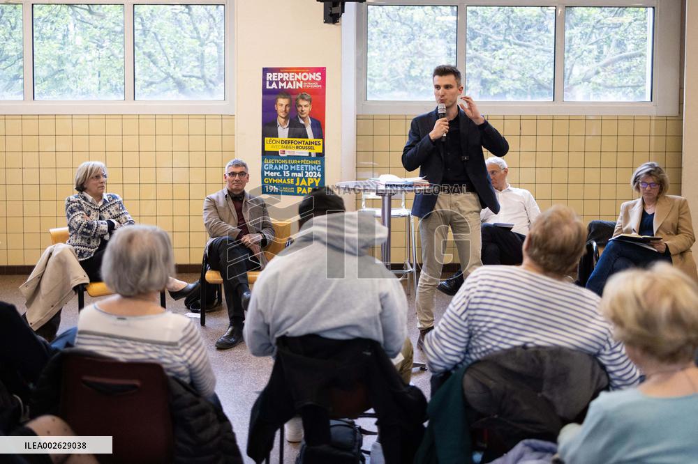 PCF Meeting for the European Elections - Malakoff