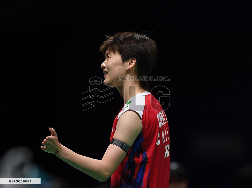 (SP)CHINA-CHENGDU-BADMINTON-UBER CUP-CHINA VS INDIA(CN)