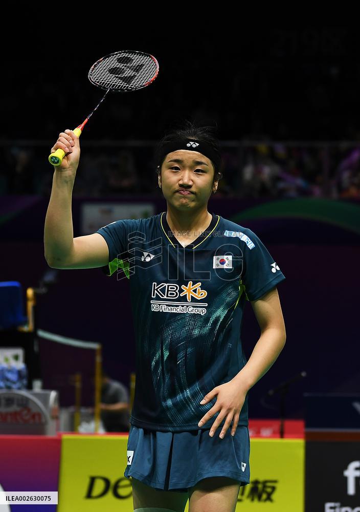 (SP)CHINA-CHENGDU-BADMINTON-UBER CUP-KOR VS DEN(CN)