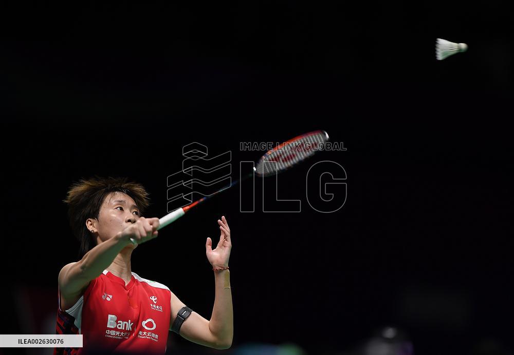 (SP)CHINA-CHENGDU-BADMINTON-UBER CUP-CHINA VS INDIA(CN)