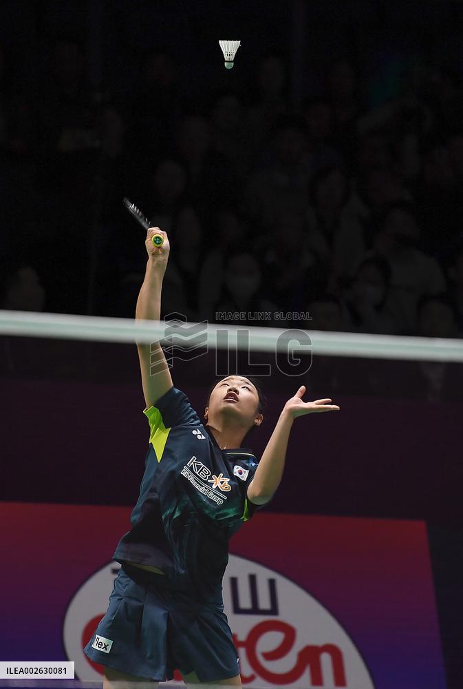 (SP)CHINA-CHENGDU-BADMINTON-UBER CUP-KOR VS DEN(CN)