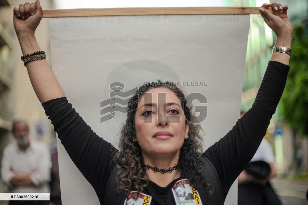 Iranian Rapper’s Death Sentence Sparks Protest - Berlin