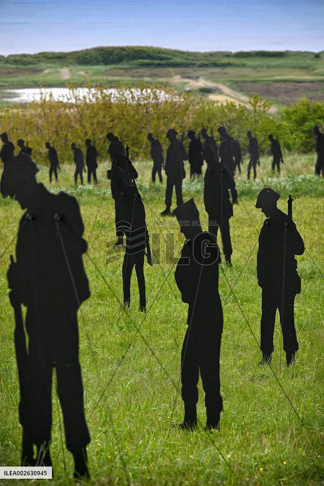 1,475 Silhouettes In Tribute To The Soldiers Of D-Day - Ver-Sur-Mer