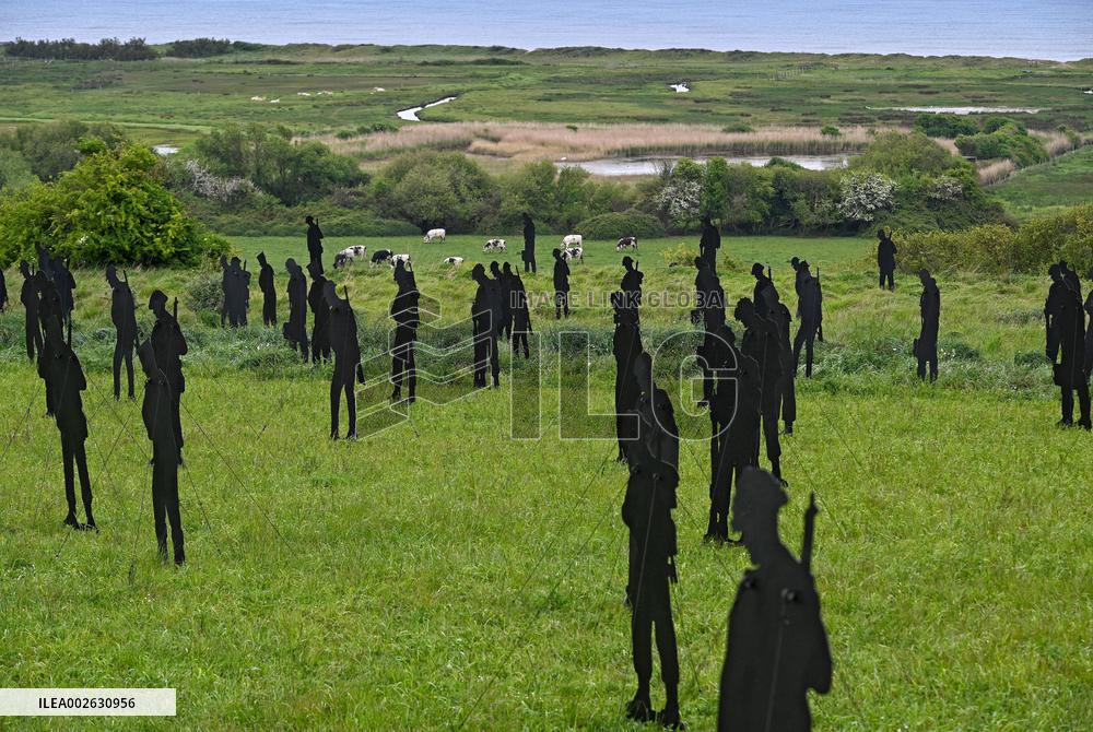 1,475 Silhouettes In Tribute To The Soldiers Of D-Day - Ver-Sur-Mer