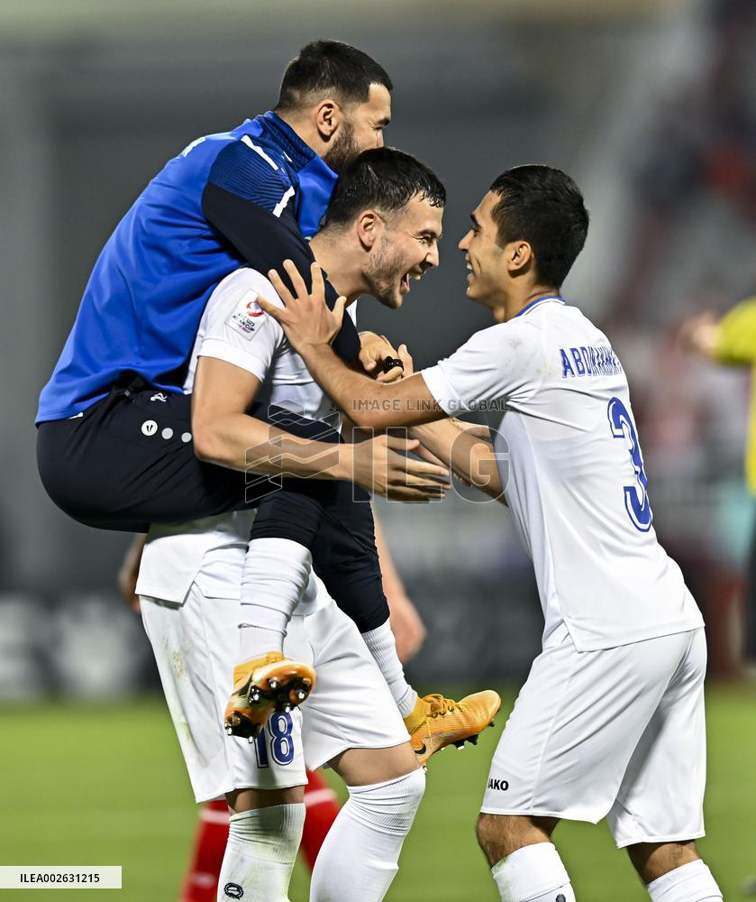 (SP)QATAR-DOHA-FOOTBALL-AFC U23-UZBEKISTAN VS INDONESIA