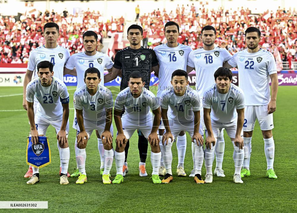 (SP)QATAR-DOHA-FOOTBALL-AFC U23-UZBEKISTAN VS INDONESIA
