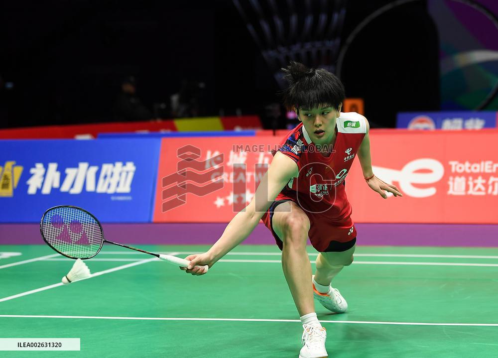 (SP)CHINA-CHENGDU-BADMINTON-UBER CUP-CHINA VS INDIA(CN)