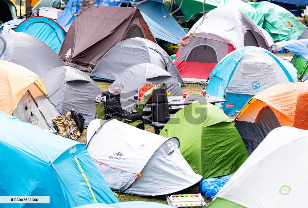 Students Set Up Anti-Israel Encampment - Montreal