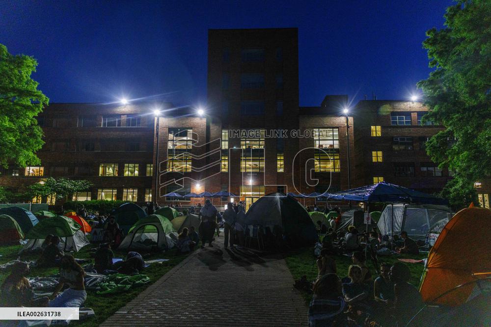 U.S.-WASHINGTON D.C.-PRO-PALESTINIAN PROTEST