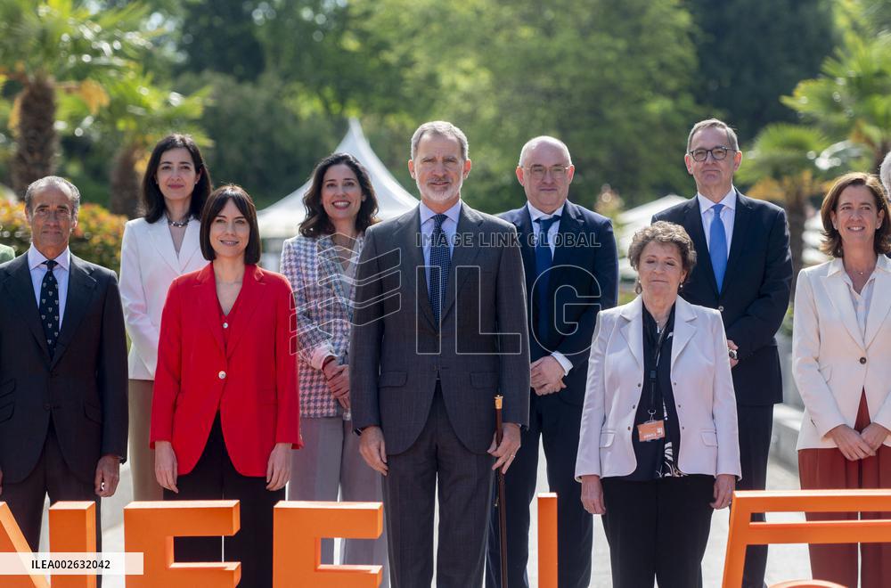King Felipe presides the ceremony for the 50th anniversary of CUNEF University - Madrid