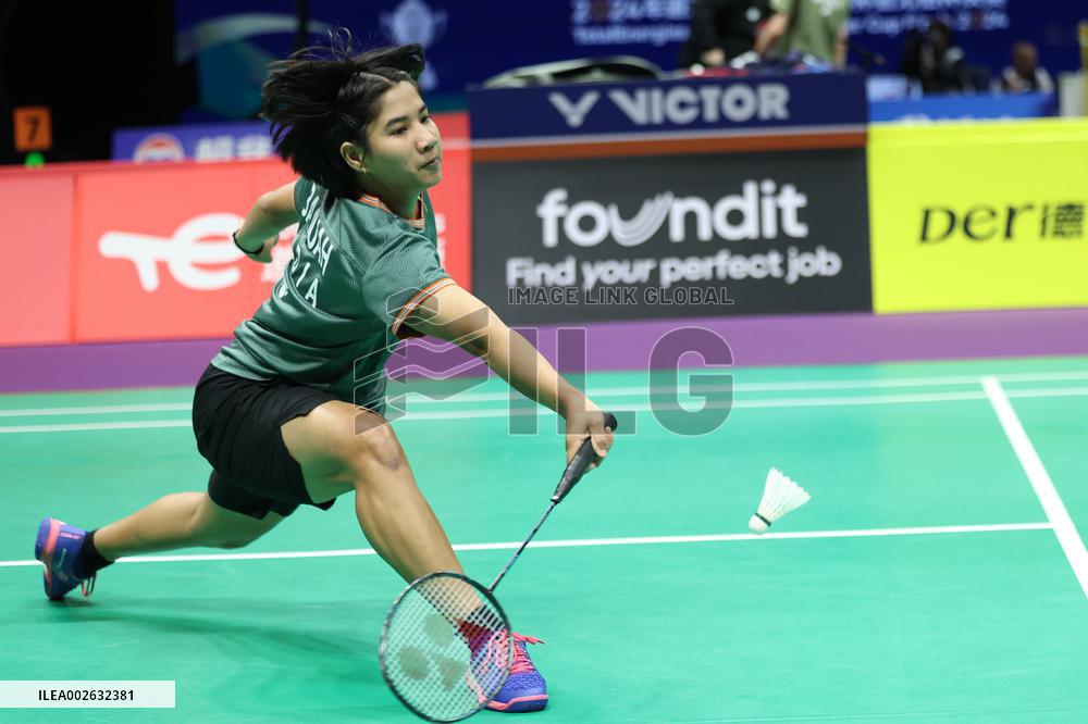 (SP)CHINA-CHENGDU-BADMINTON-UBER CUP-CHINA VS INDIA(CN)