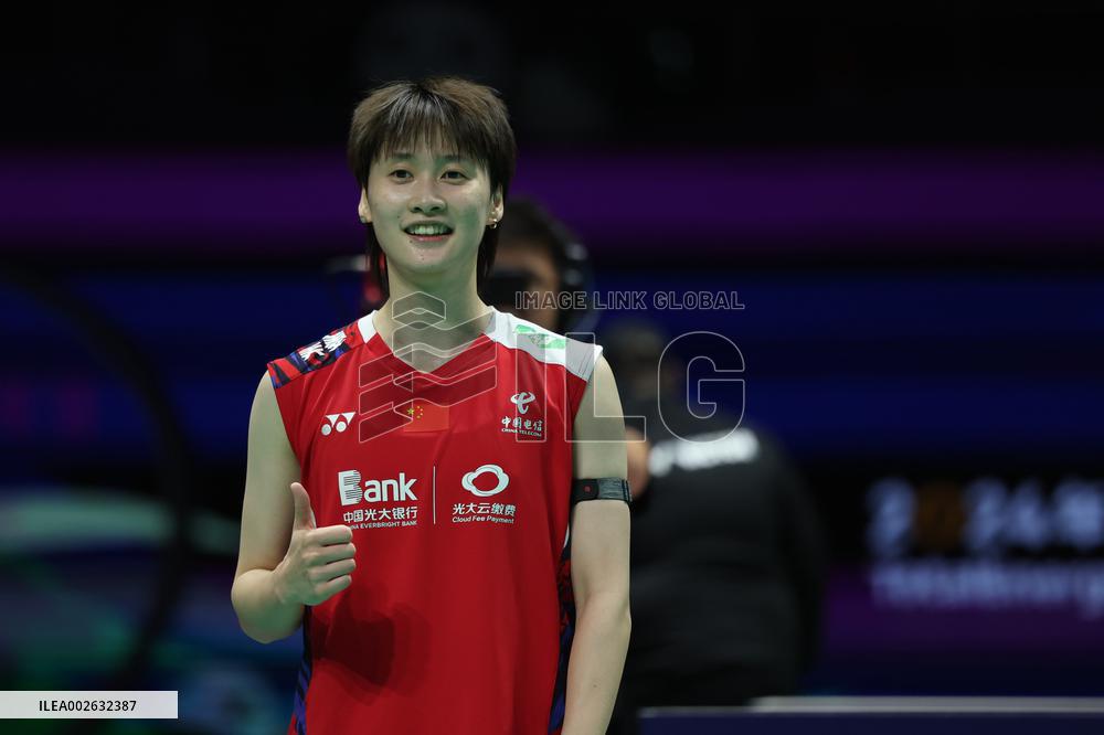 (SP)CHINA-CHENGDU-BADMINTON-UBER CUP-CHINA VS INDIA(CN)