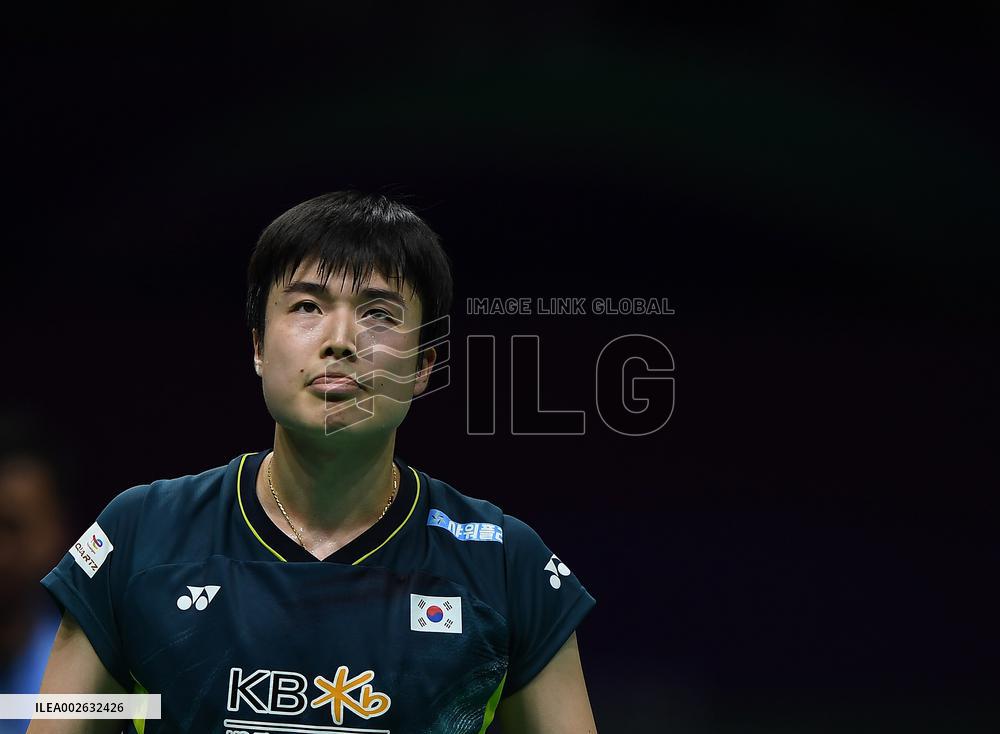 (SP)CHINA-CHENGDU-BADMINTON-THOMAS CUP-CHINA VS SOUTH KOREA(CN)