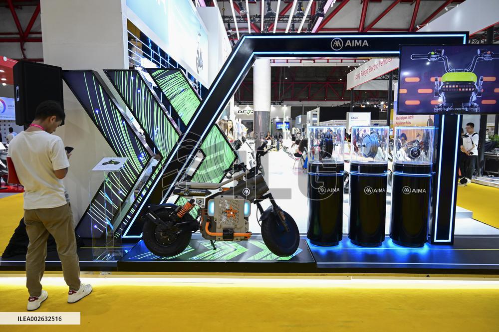 INDONESIA-JAKARTA-ELECTRIC VEHICLE SHOW