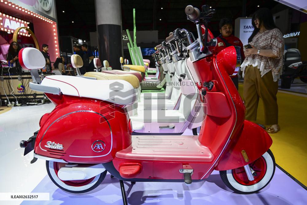 INDONESIA-JAKARTA-ELECTRIC VEHICLE SHOW