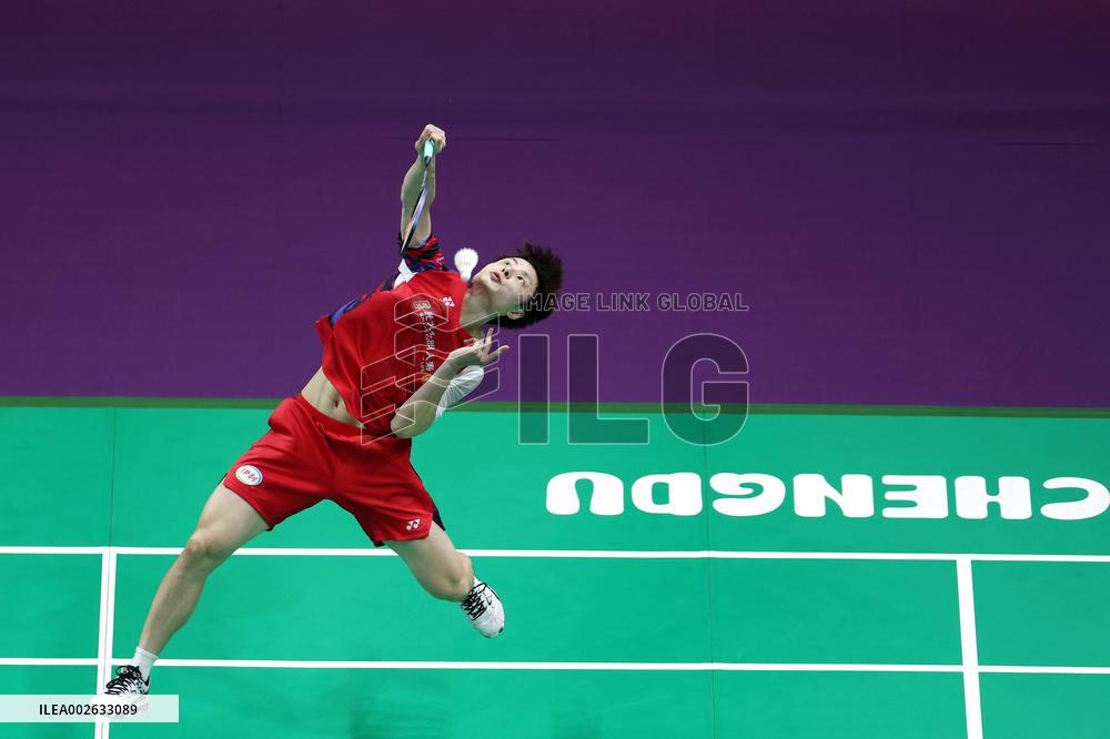 (SP)CHINA-CHENGDU-BADMINTON-THOMAS CUP-CHINA VS SOUTH KOREA(CN)