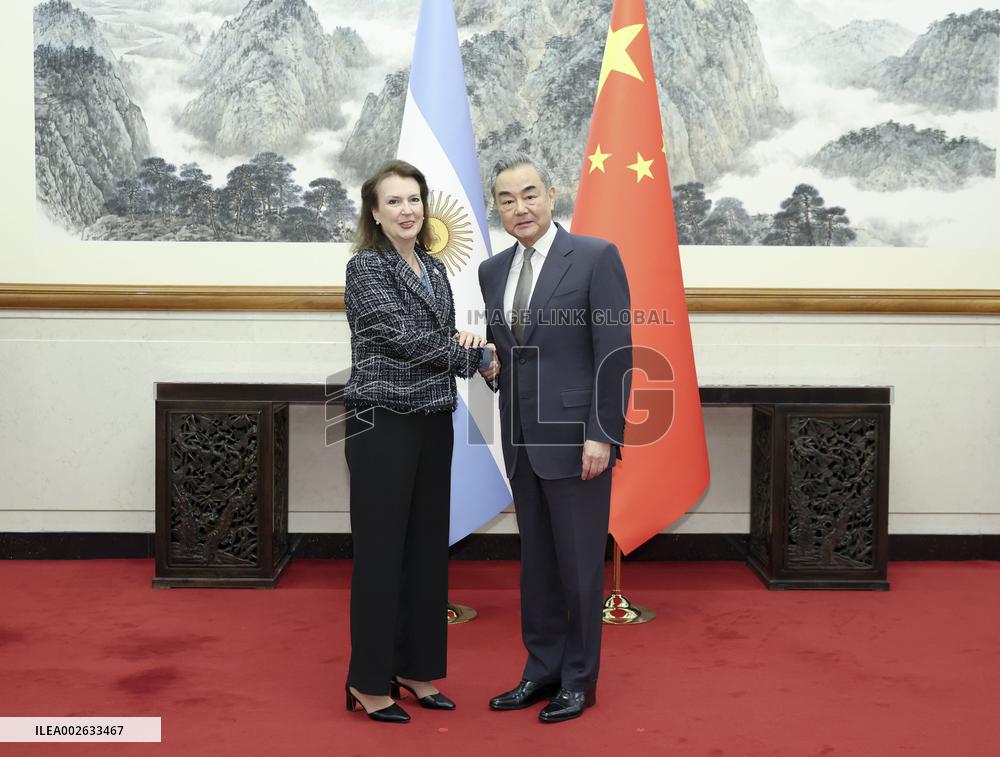 CHINA-BEIJING-WANG YI-ARGENTINA-TALKS (CN)