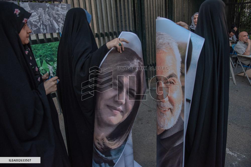 Pro-Palestine Protest - Tehran