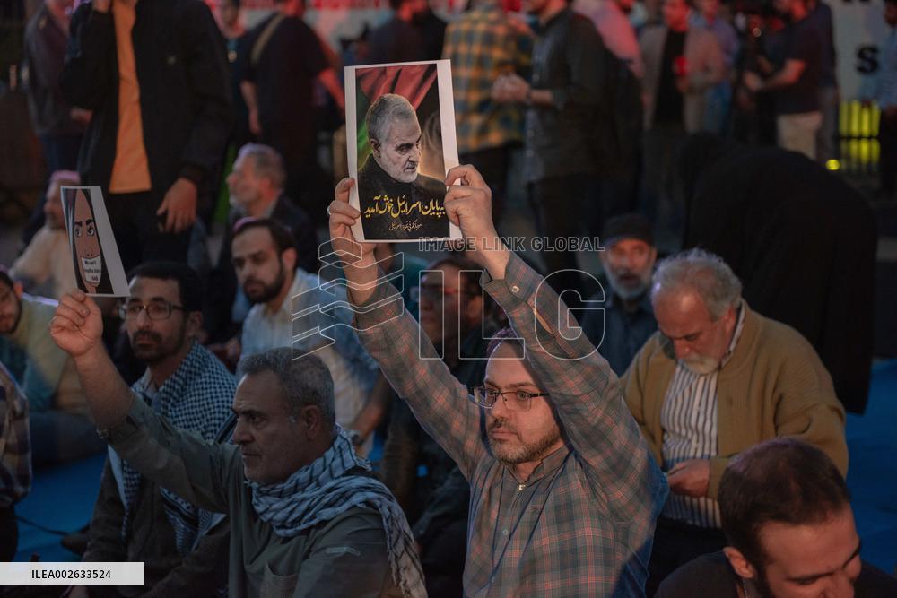 Pro-Palestine Protest - Tehran