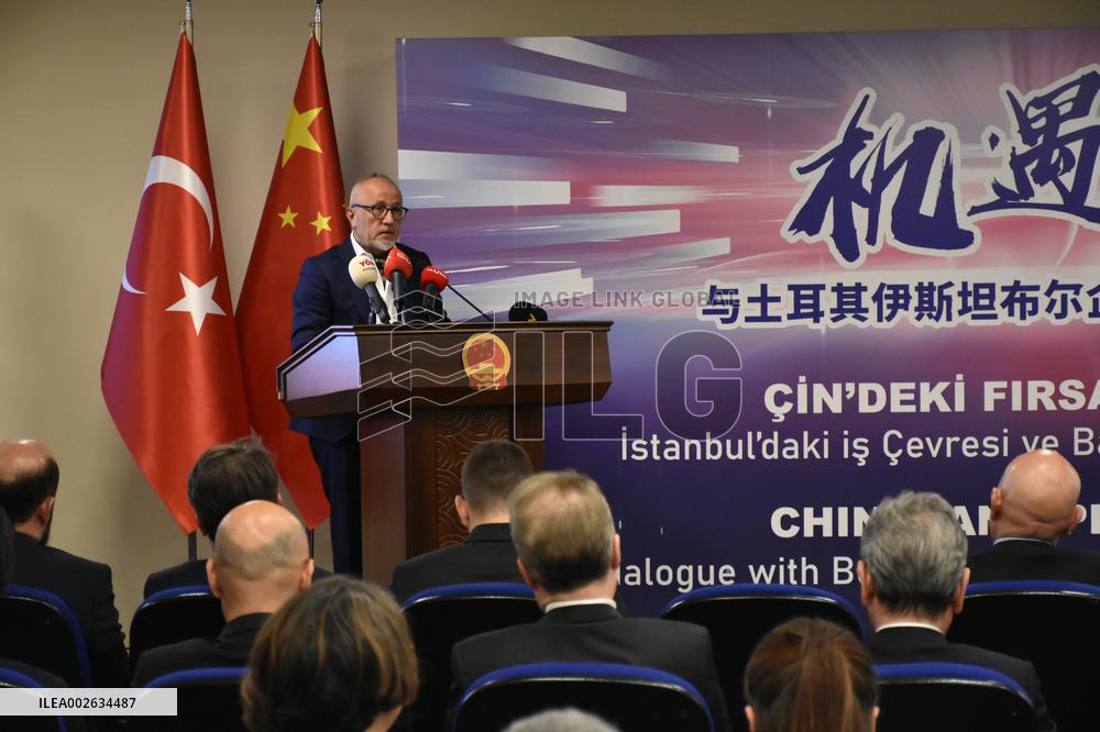 TÜRKIYE-ISTANBUL-CHINA-BUSINESS PEOPLE-EVENT