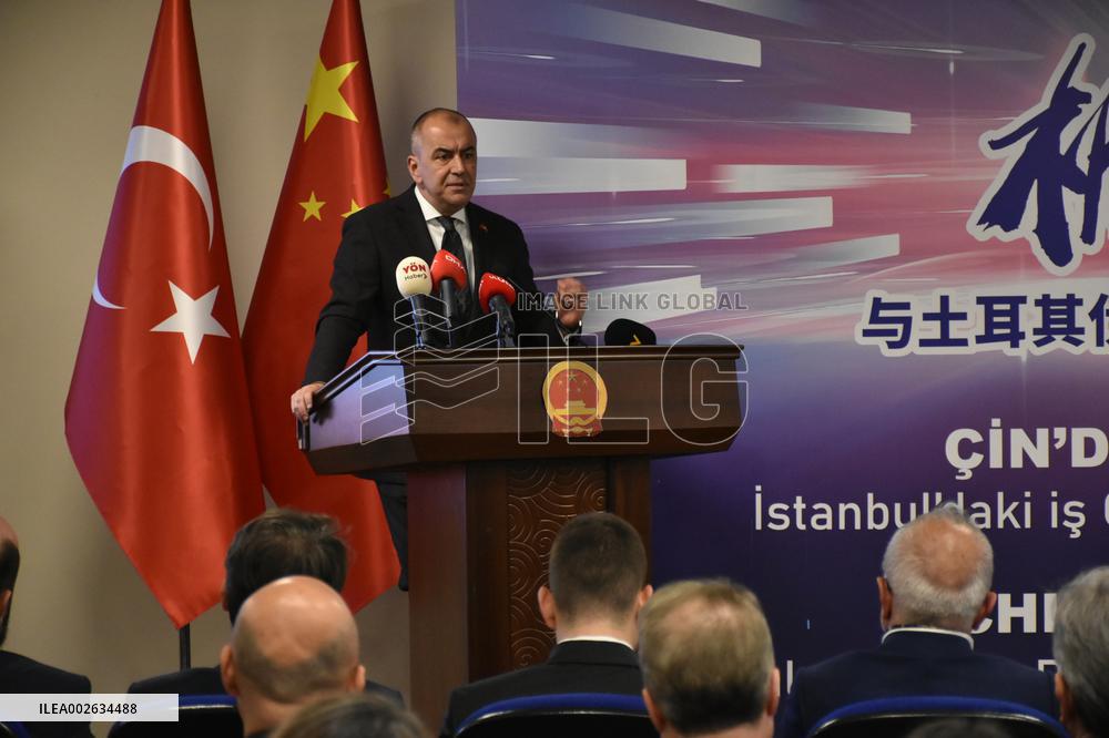 TÜRKIYE-ISTANBUL-CHINA-BUSINESS PEOPLE-EVENT