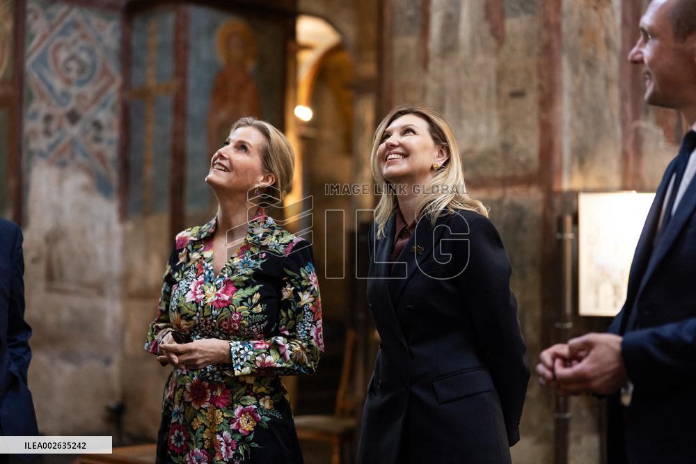 Duchess Of Edinburgh First Royal To Visit Ukraine Since Russia's Invasion - Kyiv