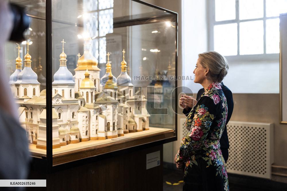 Duchess Of Edinburgh First Royal To Visit Ukraine Since Russia's Invasion - Kyiv
