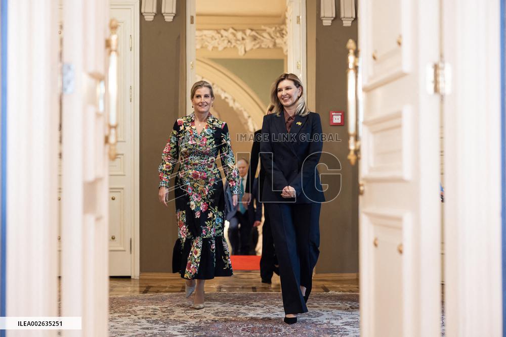 Duchess Of Edinburgh First Royal To Visit Ukraine Since Russia's Invasion - Kyiv